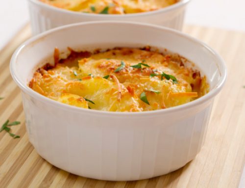 Comment preparer la recette de gratin de pommes de terre au saumon fume ?